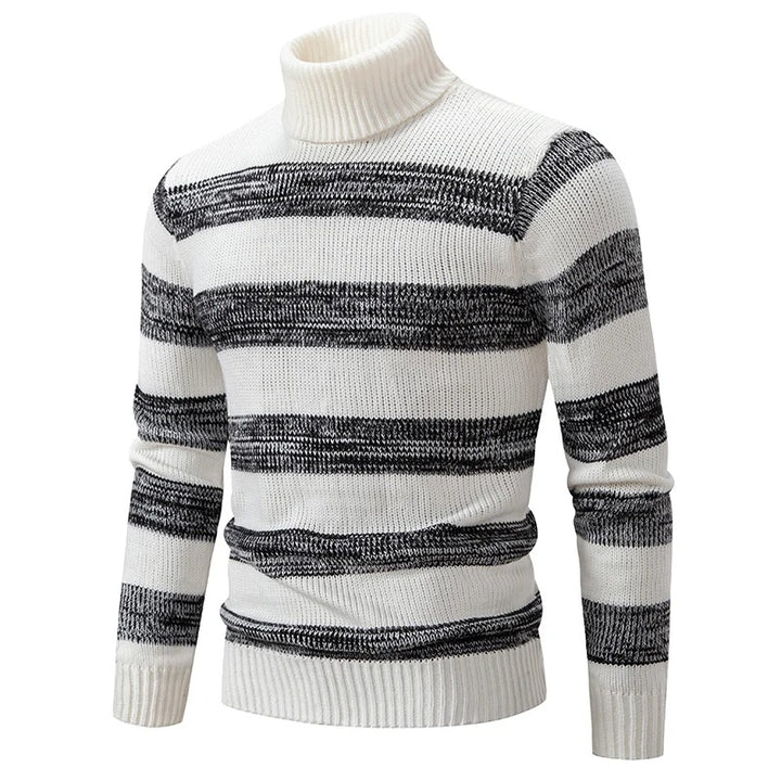 Bunter Rollkragenpulli - Benjamin