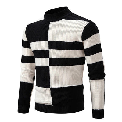 Bunter Rollkragenpulli - Benjamin