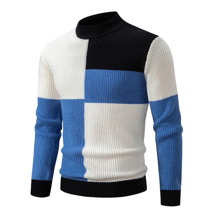Bunter Rollkragenpulli - Benjamin