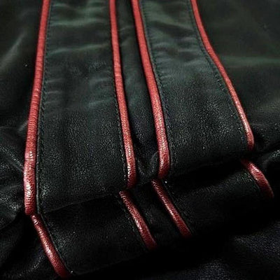 Lederjacke mit Reißverschluss für Männer