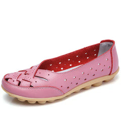 Muriel® | Ultrabequeme Lederballerinas in Rosa