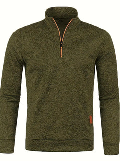 Jagger™ - Herren Freizeitpullover in Olivgrün