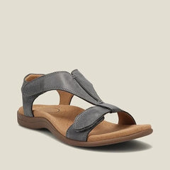 CARMINA - Verstellbare ergonomische Sandalen in Grau