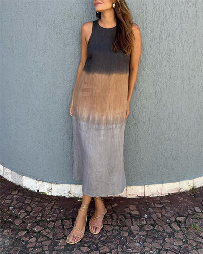 Fenja - Kleid - Farbverlauf - Ärmellos