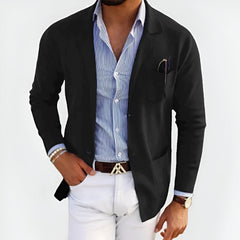 Andreas™ | Leichte und elegante Jacke für Herren in Schwarz