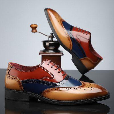 Matthias®️ - Brogue-Schuhe aus Leder