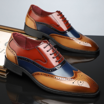 Matthias®️ - Brogue-Schuhe aus Leder