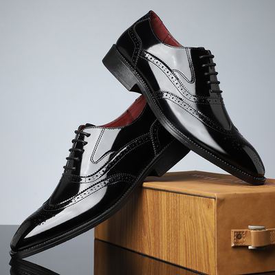 Matthias®️ - Brogue-Schuhe aus Leder