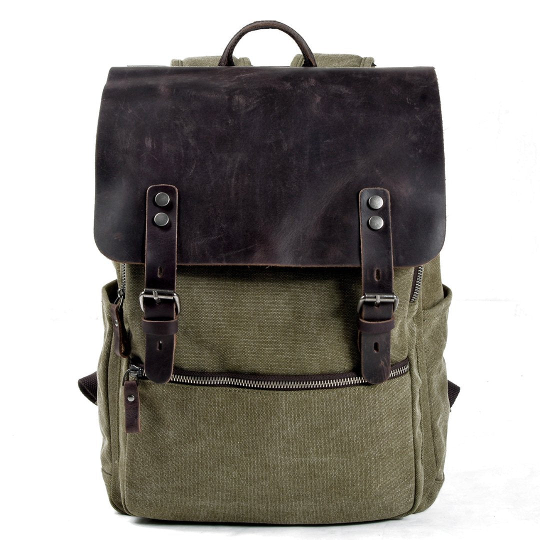 Gaston - Vintage-Rucksack - Robustes Canvas