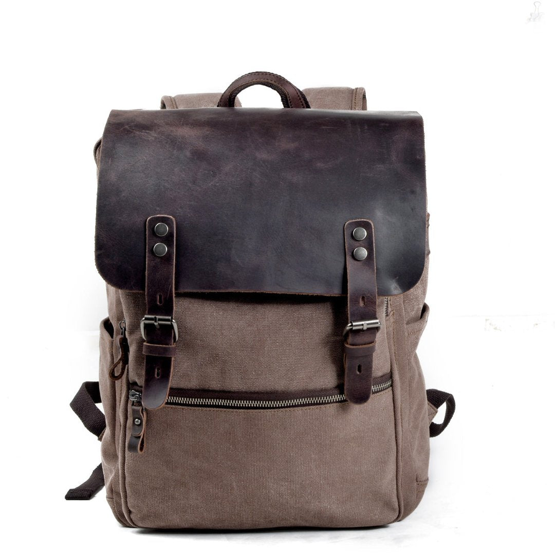 Gaston - Vintage-Rucksack - Robustes Canvas