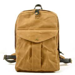 Phineas - Canvas-Rucksack - Robuster Vintage-Stil in Khaki