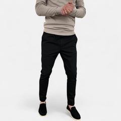 Matese™ | Chino-Hosen im Slim-Fit in Schwarz