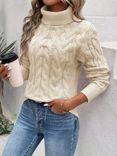 Vicky™ | Knit Sweater in Beige