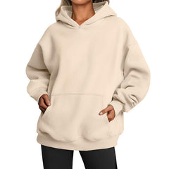 FEMMEHAUS CloudSoft Hoodie (1 +1 GRATIS) in Kaki