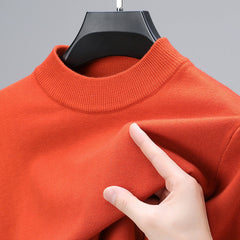 Zeitlos Herren Pullover in Orange