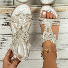Aria | Orthopädische Boho-Sandalen in Silber