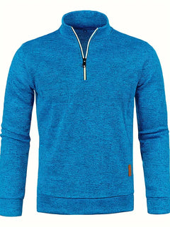 Jagger™ - Herren Freizeitpullover in Pfauenblau