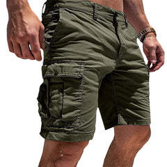 Cedric | Herren Cargo Shorts robust und vielseitig in Dunkelgrün
