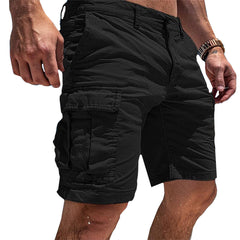 Cedric | Herren Cargo Shorts robust und vielseitig in Schwarz