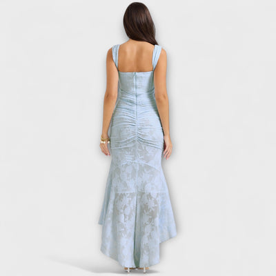 Renske - Stilvolles Maxikleid mit kunstvollem Korsett