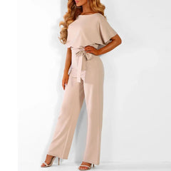 Sophie | Schicker Jumpsuit in Beige
