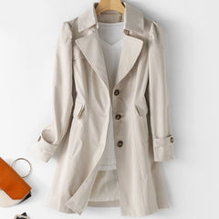 Laura - Damen Trenchcoat in Beige