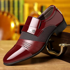 Julius®️ - Prestige Oxford Schuhe in Bordeaux