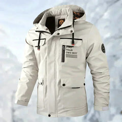 Bartlett -  Wasserdichte Jacke in Weiß