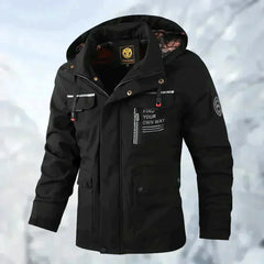 Bartlett -  Wasserdichte Jacke in Schwarz