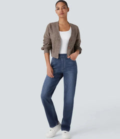 Mirae™ | KomfortFit Hose in Dunkelblau Denim