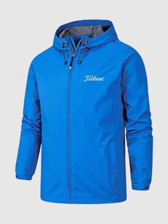 Regenjacke Herren Wasserdicht | Leicht Atmungsaktiv in Blau