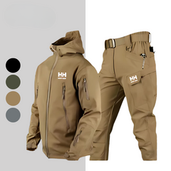 JOSEPH - WINTERJACKE UND HOSE IM SET in Beige