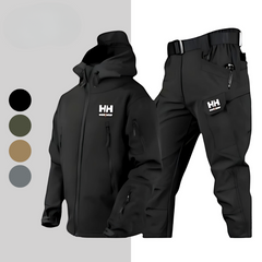 JOSEPH - WINTERJACKE UND HOSE IM SET in Schwarz
