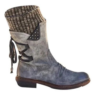 Damen-Winterstiefeletten | Schnürung