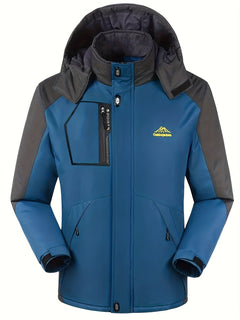 Herren Skijacke | Sportliche Outdoor Skibekleidung in Dunkelblau