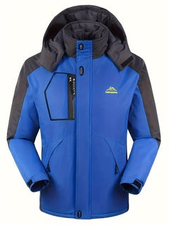 Herren Skijacke | Sportliche Outdoor Skibekleidung in Blau