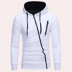 Nola | Eleganter und vielseitiger Sommer-Hoodie in Weiß