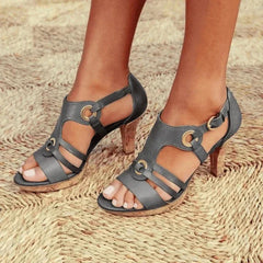 Sandalen Damen: Stilvolle und Komfortable Orthopädische Sandalen in Grau