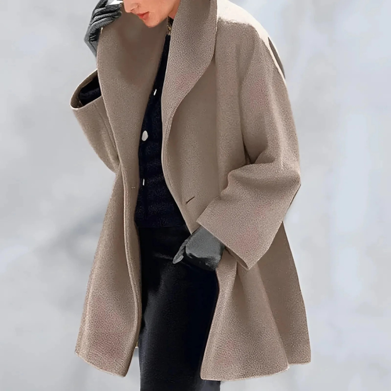 Damen anspruchsvoller warmer Mantel | Winter