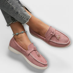 Gamila - Elegante Loafer in Pink