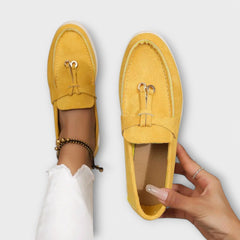 Gamila - Elegante Loafer in Gelb