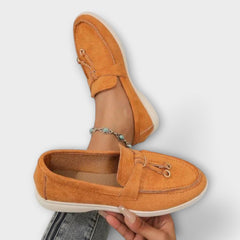 Gamila - Elegante Loafer in Orange