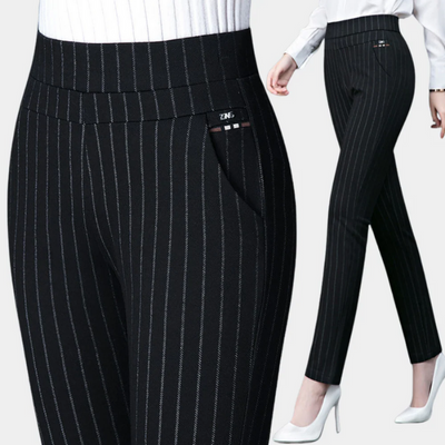 Damen elegante Stretchhose | Sommer