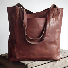Damen elegante Umhängetasche | Designer in Dunkelbraun