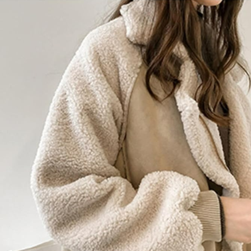 Damen elegante Winterjacke | Warme