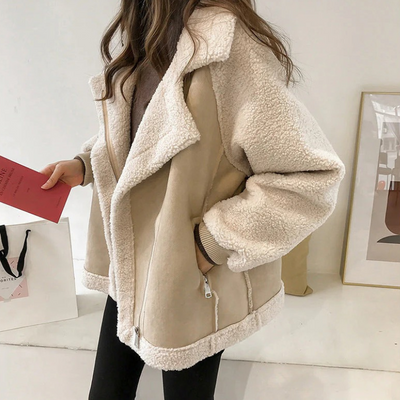 Damen elegante Winterjacke | Warme