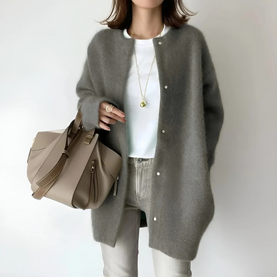 Damen eleganter Herbst-Cardigan | Strick