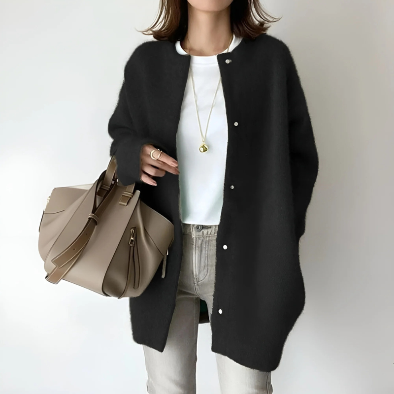 Damen eleganter Herbst-Cardigan | Strick