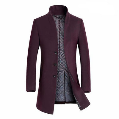 Herren eleganter weicher strickjacke | Lang