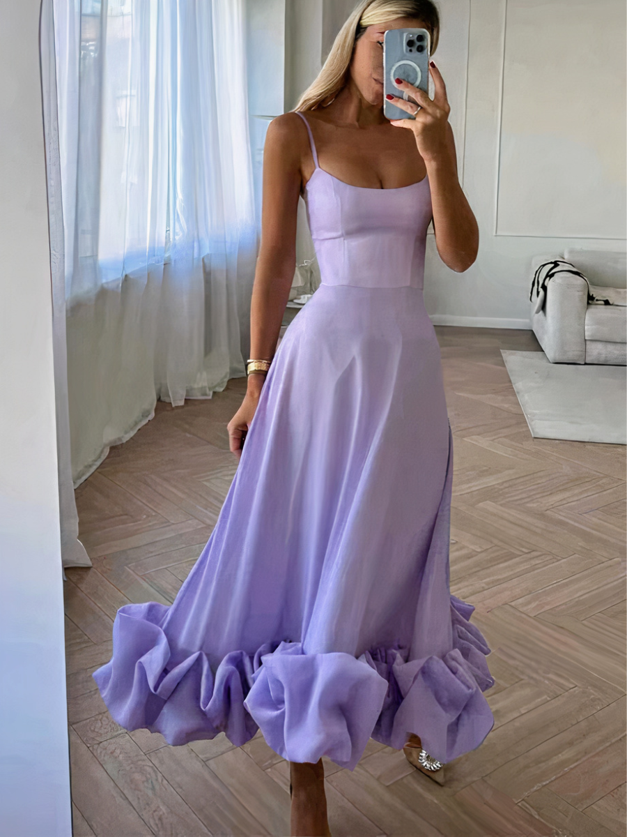 Damen elegantes Vintage-Bustierkleid | Midi